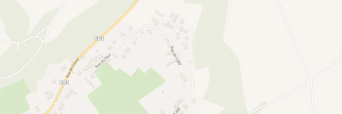 Plan du 33 Rue de Capy à Épagny