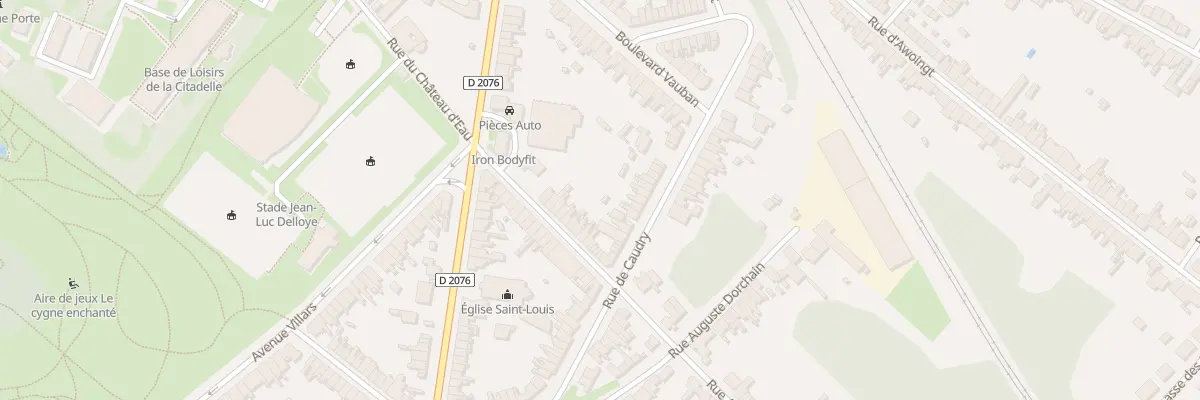 Plan du 37 Rue du Château d’Eau à Cambrai