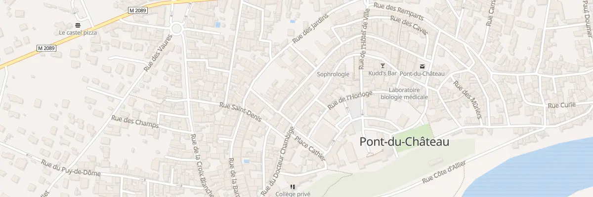 Plan du 32 Rue du Docteur Chambige à Pont-du-Château