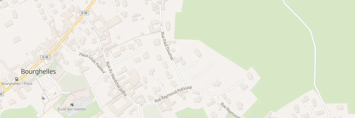 Plan du 9 Rue Paul Doumer à Bourghelles