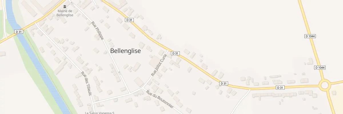 Plan du 9 Rue du 87ème à Bellenglise