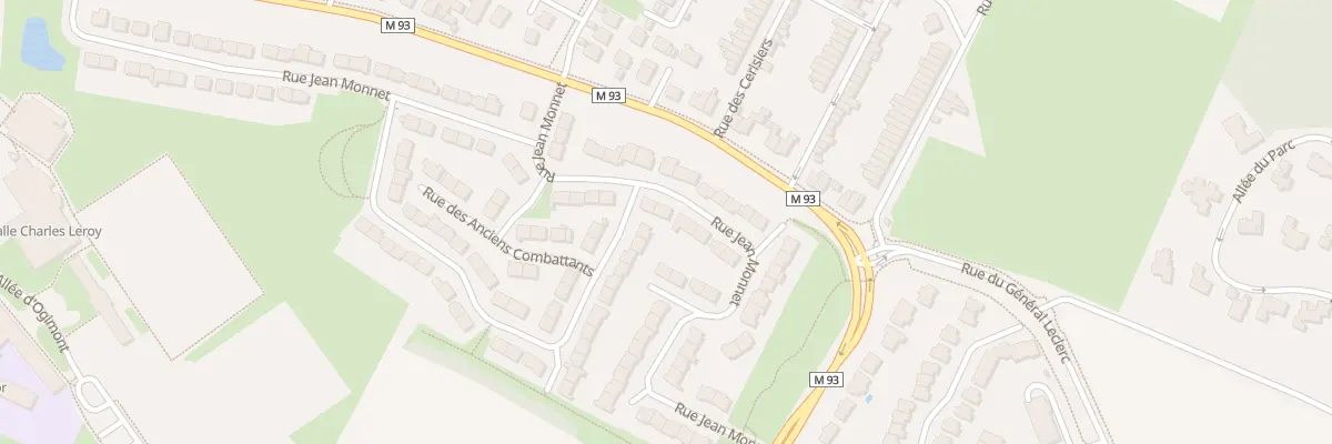 Plan du 50 Rue Jean Monnet à Baisieux