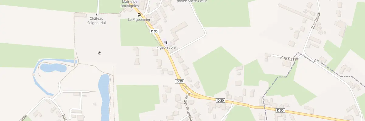 Plan du 485 Rue de la Place à Bouvignies