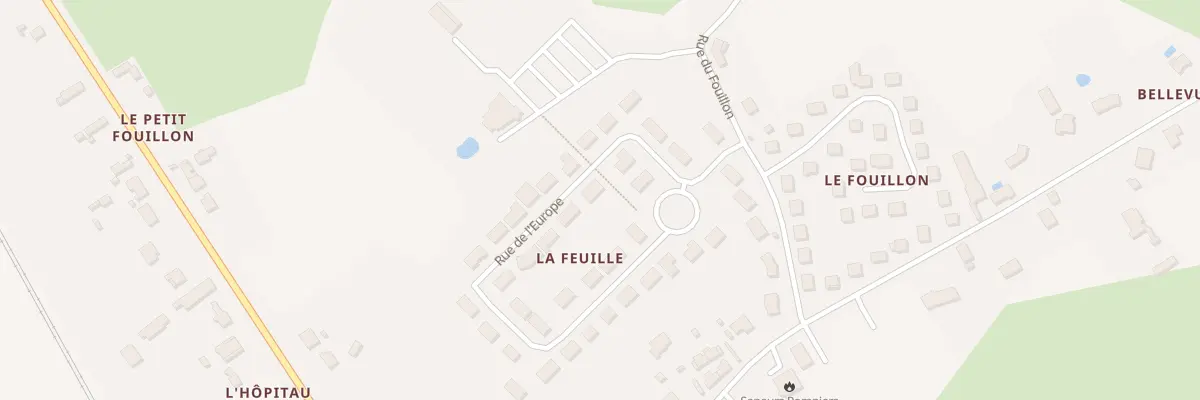 Plan du 6 Rue de l’Europe à Villeneuve-sur-Allier