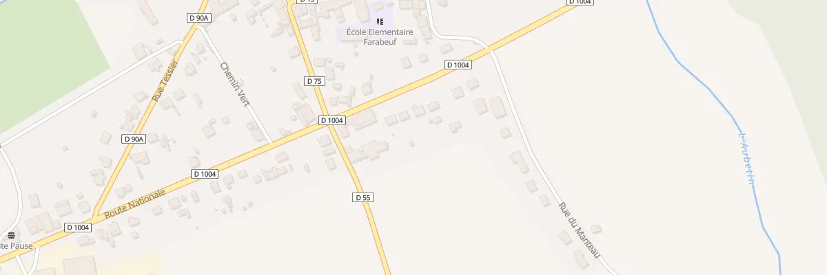 Plan du 46 Rte Departementale 1004 à Beton-Bazoches