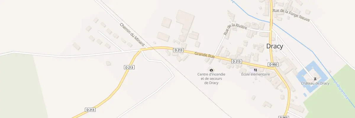 Plan du 11A Le Village à Dracy