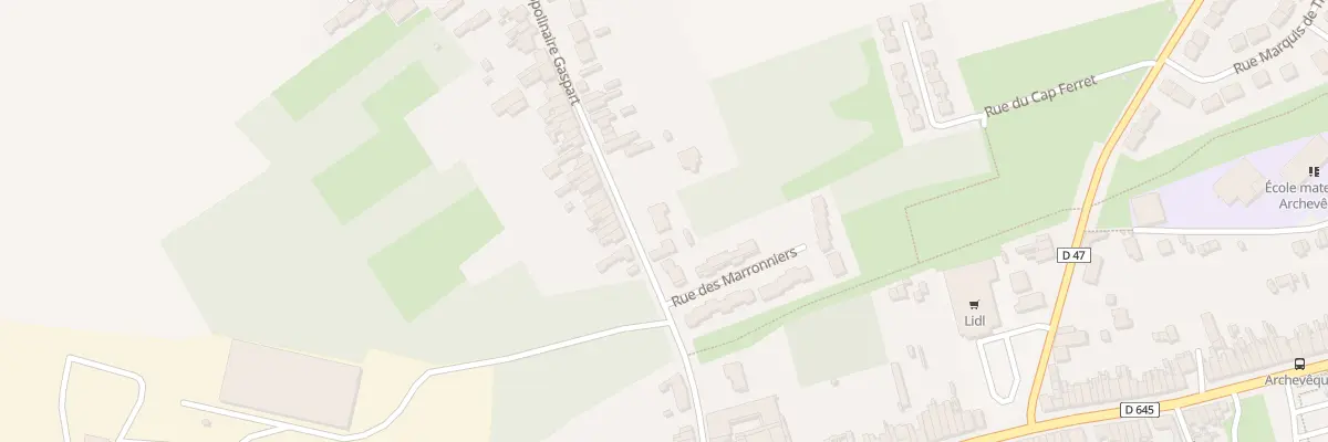 Plan du 38 Rue Appolinaire Gaspart à Aniche