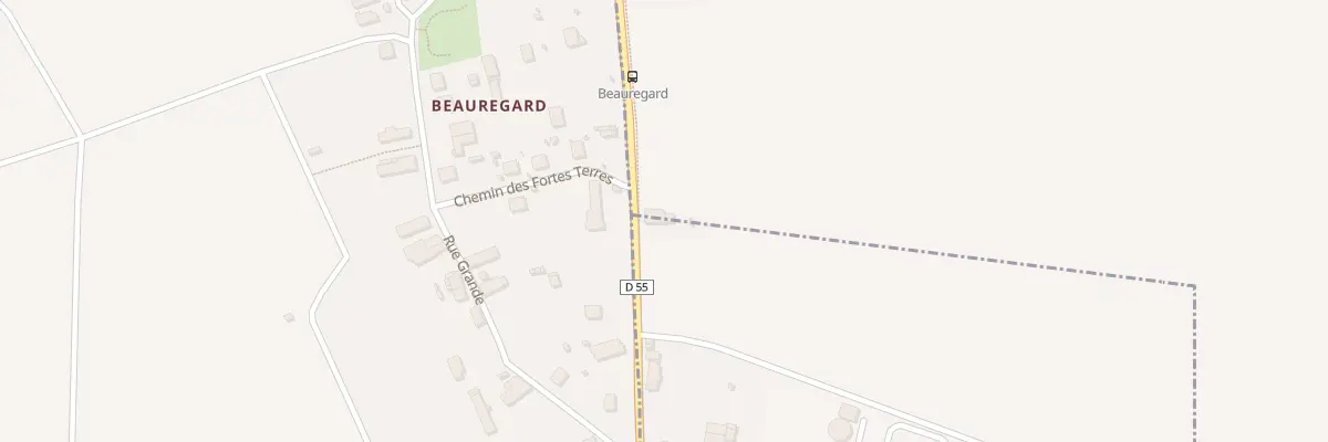 Plan du 9 Rte de Beton à Saint-Hilliers
