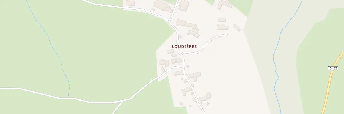 Plan du 5037 Loudiere à Celoux