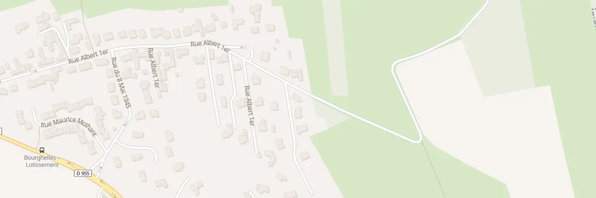 Plan du 42 Rue Albert Premier à Bourghelles