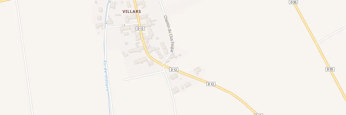 Plan du 4 Che du Clos Faujus à Saint-Hilliers