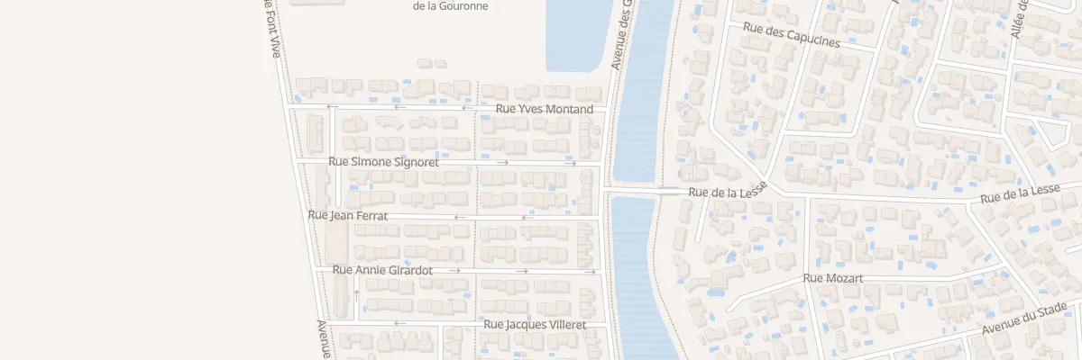 Plan du 5 Rue Simone Signoret à Sauvian