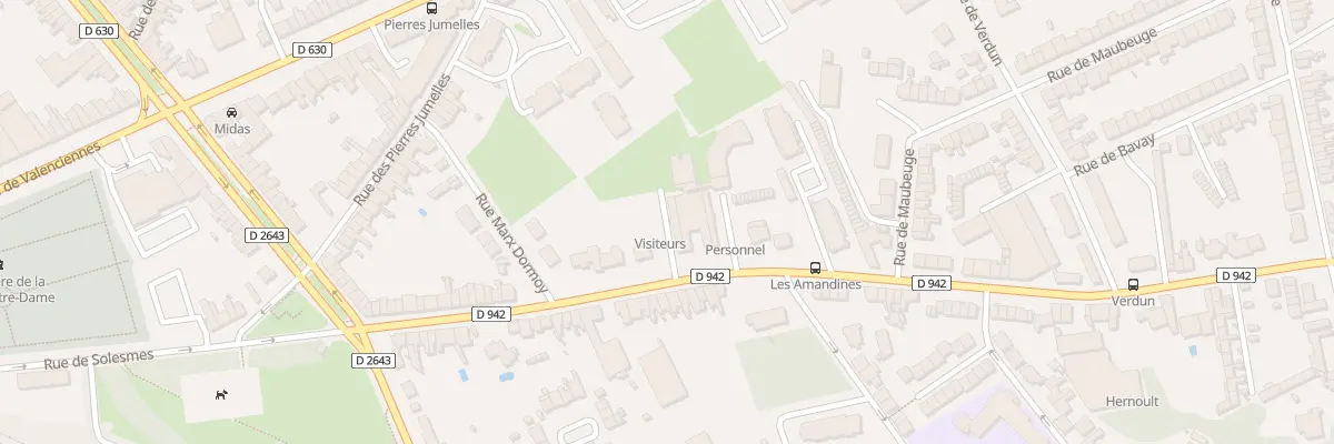 Plan du 51 Rue de Solesmes à Cambrai