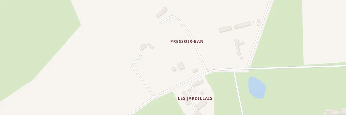 Plan du 5280 Pressoir Ban à Besson