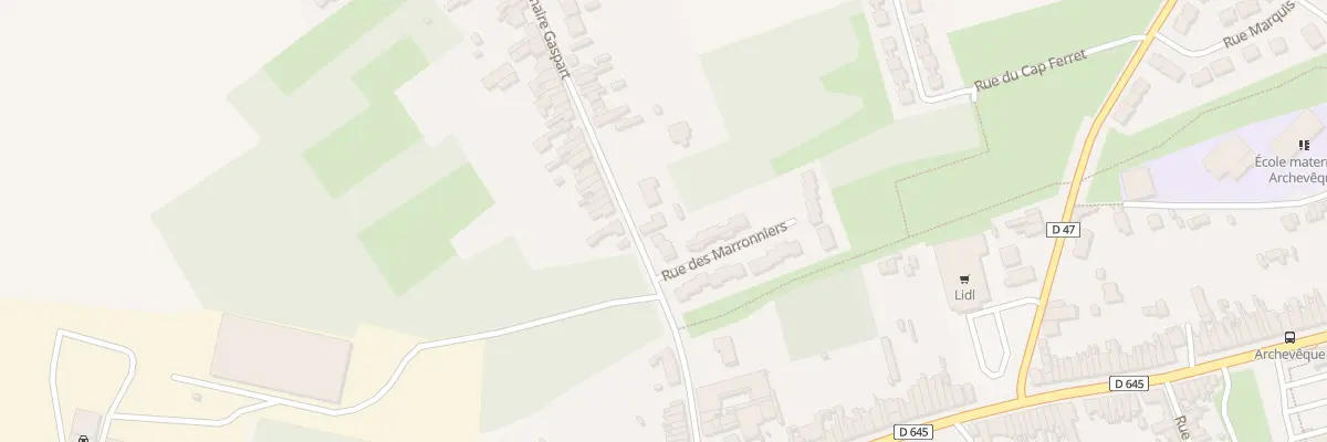Plan du 36 Rue Appolinaire Gaspart à Aniche