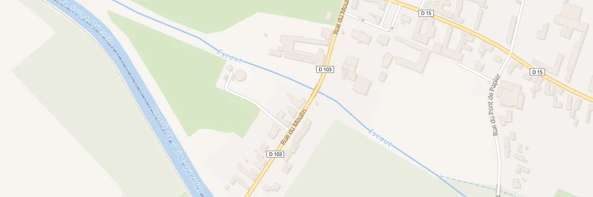 Plan du 8 Rue du Moulin à Crèvecœur-sur-l’Escaut