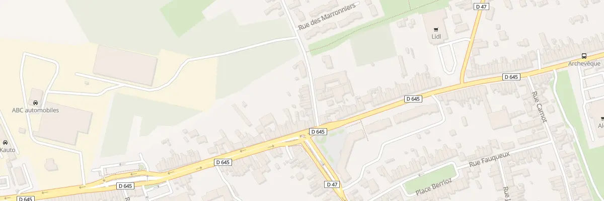Plan du 11 Rue Appolinaire Gaspart à Aniche