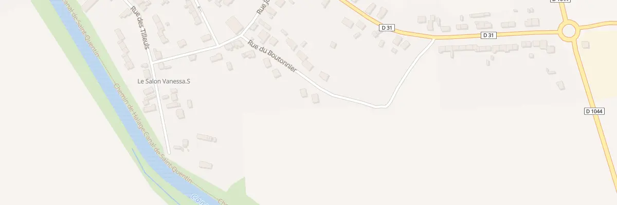 Plan du 12 Rue du Boutonnier à Bellenglise