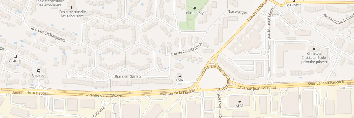 Plan du 19 Rue de Constantine à Béziers