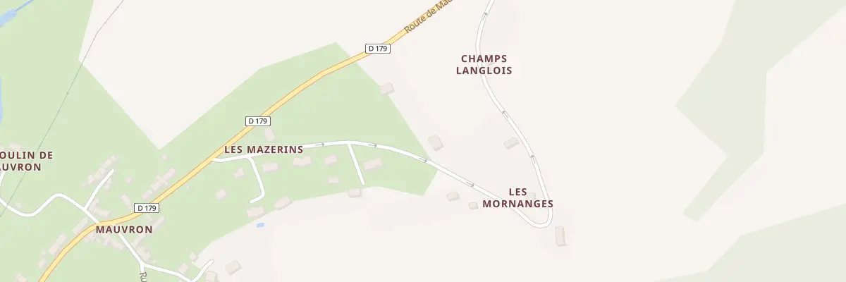 Plan du 9001 Les Mazerins à Poiseux