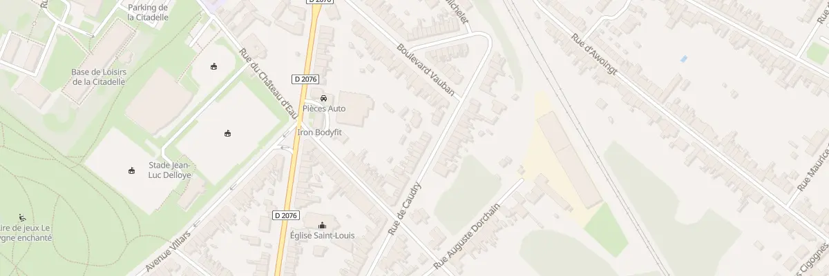 Plan du 115 Rue de Caudry à Cambrai