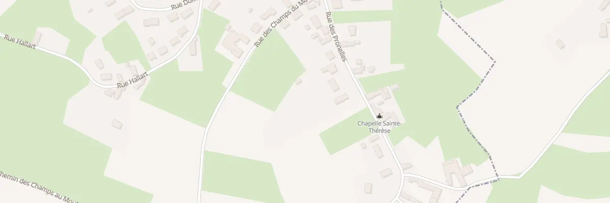 Plan du 290 Rue des Pronelles à Bouvignies