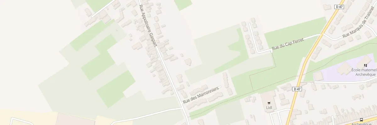 Plan du 38B Rue Appolinaire Gaspart à Aniche