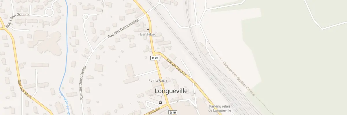 Plan du 1B Rue de Verdun à Longueville