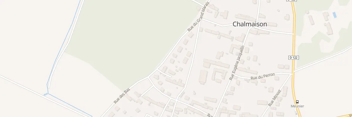 Plan du 11 Rue du Grand Marais à Chalmaison