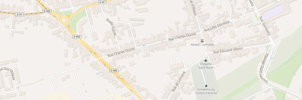 Plan du 21 Rue Ducret à Aniche