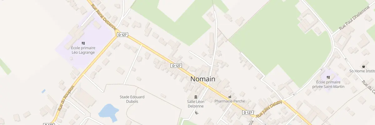 Plan du 17 Rue Jean Lebas à Nomain