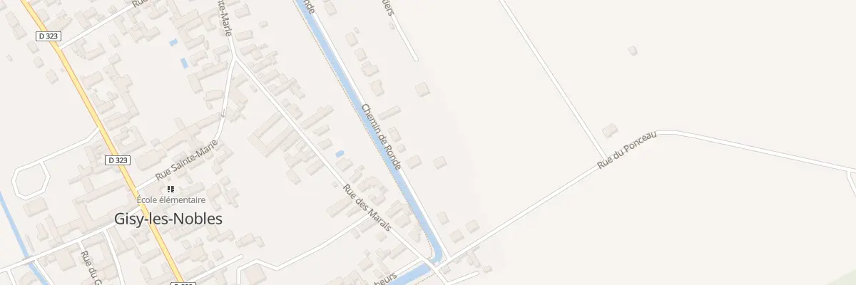 Plan du 10 Che de Ronde à Gisy-les-Nobles