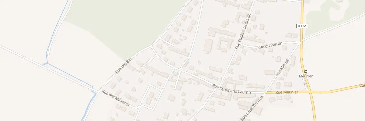 Plan du 9B Rue Ferdinand Laurrin à Chalmaison