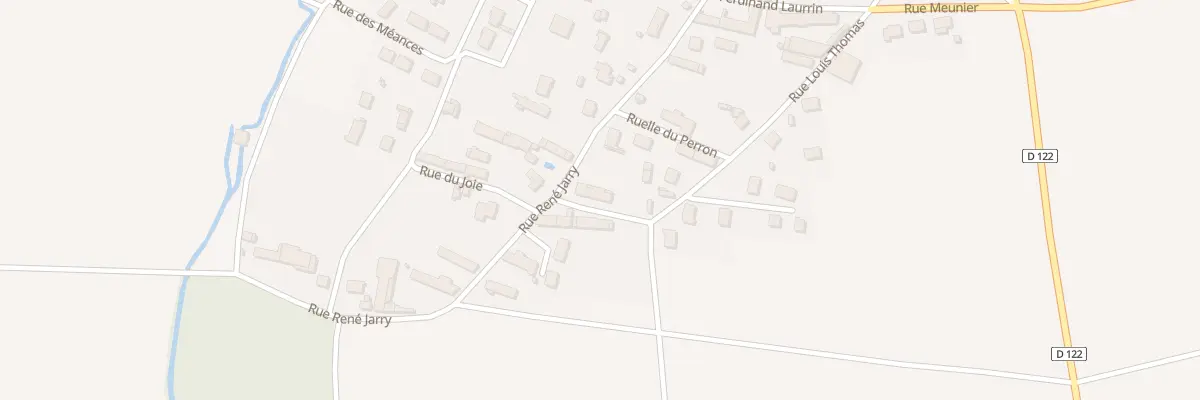 Plan du 11 Rue Louis Thomas à Chalmaison