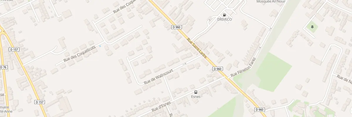 Plan du 6 Rue de Walincourt à Cambrai