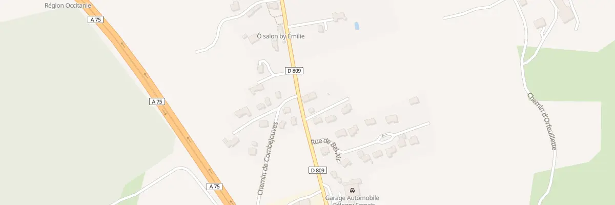 Plan du 5036 La Garde à Albaret-Sainte-Marie