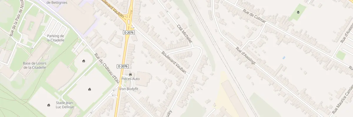 Plan du 113 Bd Vauban à Cambrai