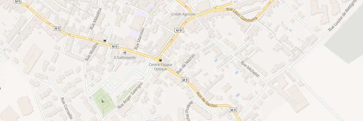 Plan du 7 Rue de Néchin à Leers