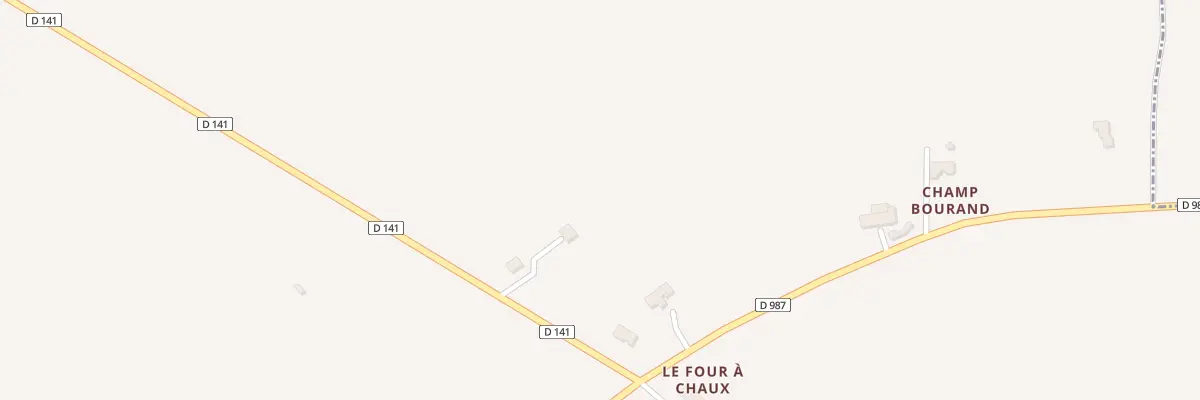 Plan du 5089 Champ Bourand à Montord