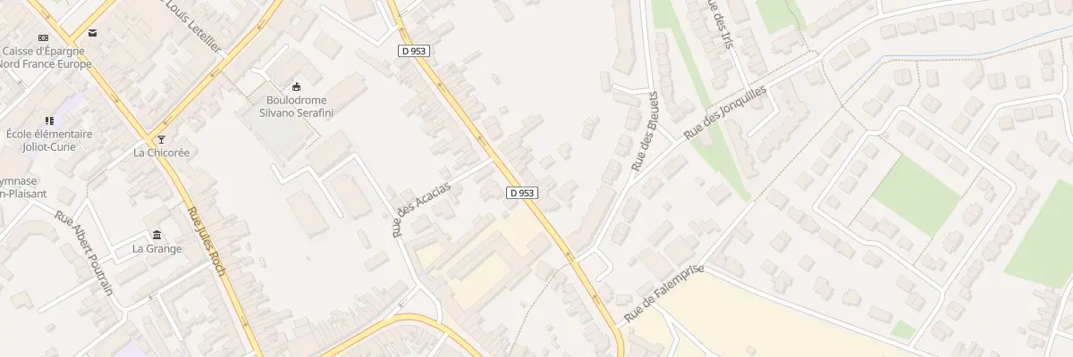 Plan du 47 Rue de la Poterne à Orchies