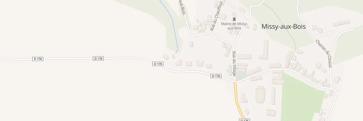 Plan du 7 Rue du 23ème R.m.v.e à Missy-aux-Bois