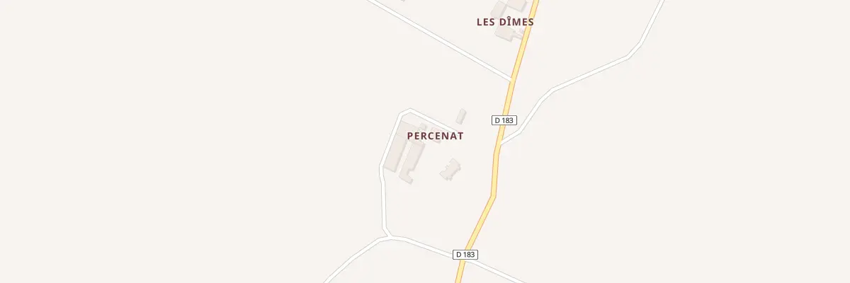 Plan du 23 Rte de Bayet à Barberier