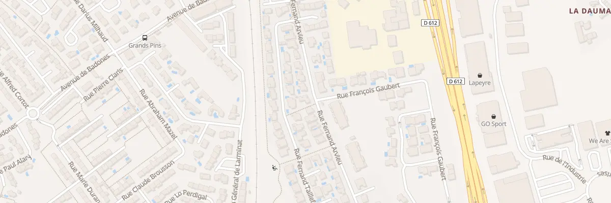 Plan du 219 Rue Fernand Arvieu à Béziers
