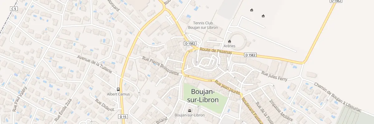 Plan du 24B Bd Castelbon de Beauxhostes à Boujan-sur-Libron