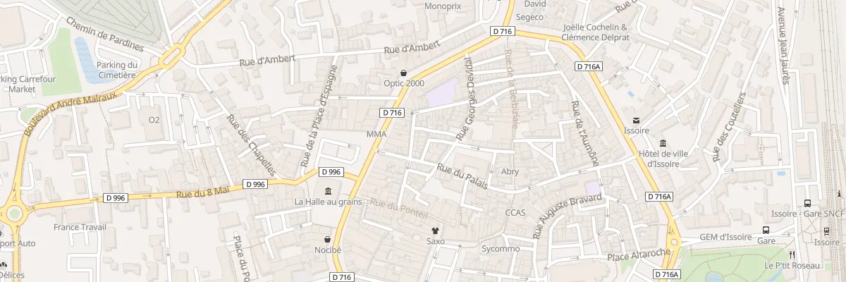Plan du 32 Rue de Boulade à Issoire