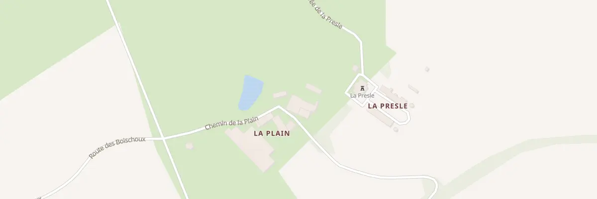 Plan du 5028 Rte du Chalet à Coulandon