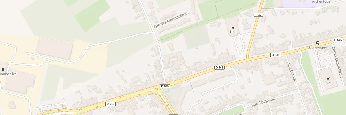 Plan du 16 Rue Appolinaire Gaspart à Aniche