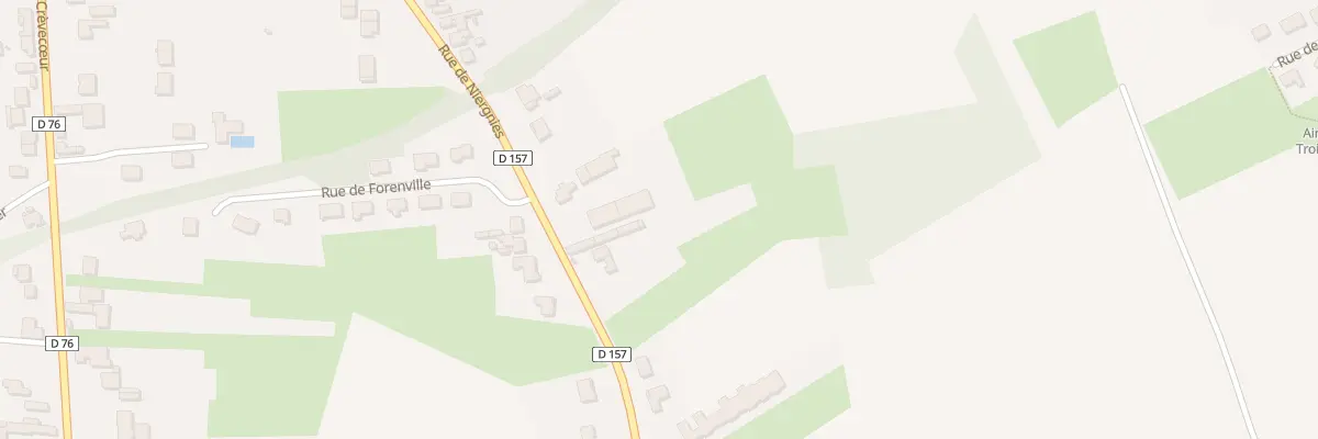 Plan du 127T Rue de Niergnies à Cambrai