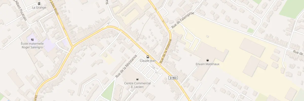 Plan du 29 Rue Claude Jean à Orchies