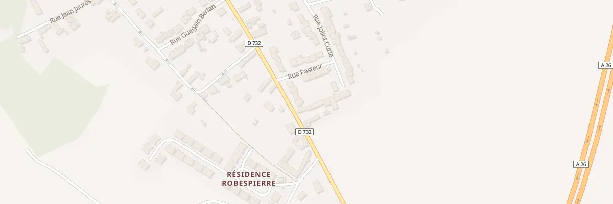 Plan du 4 Rue Emile Malézieux à Gricourt